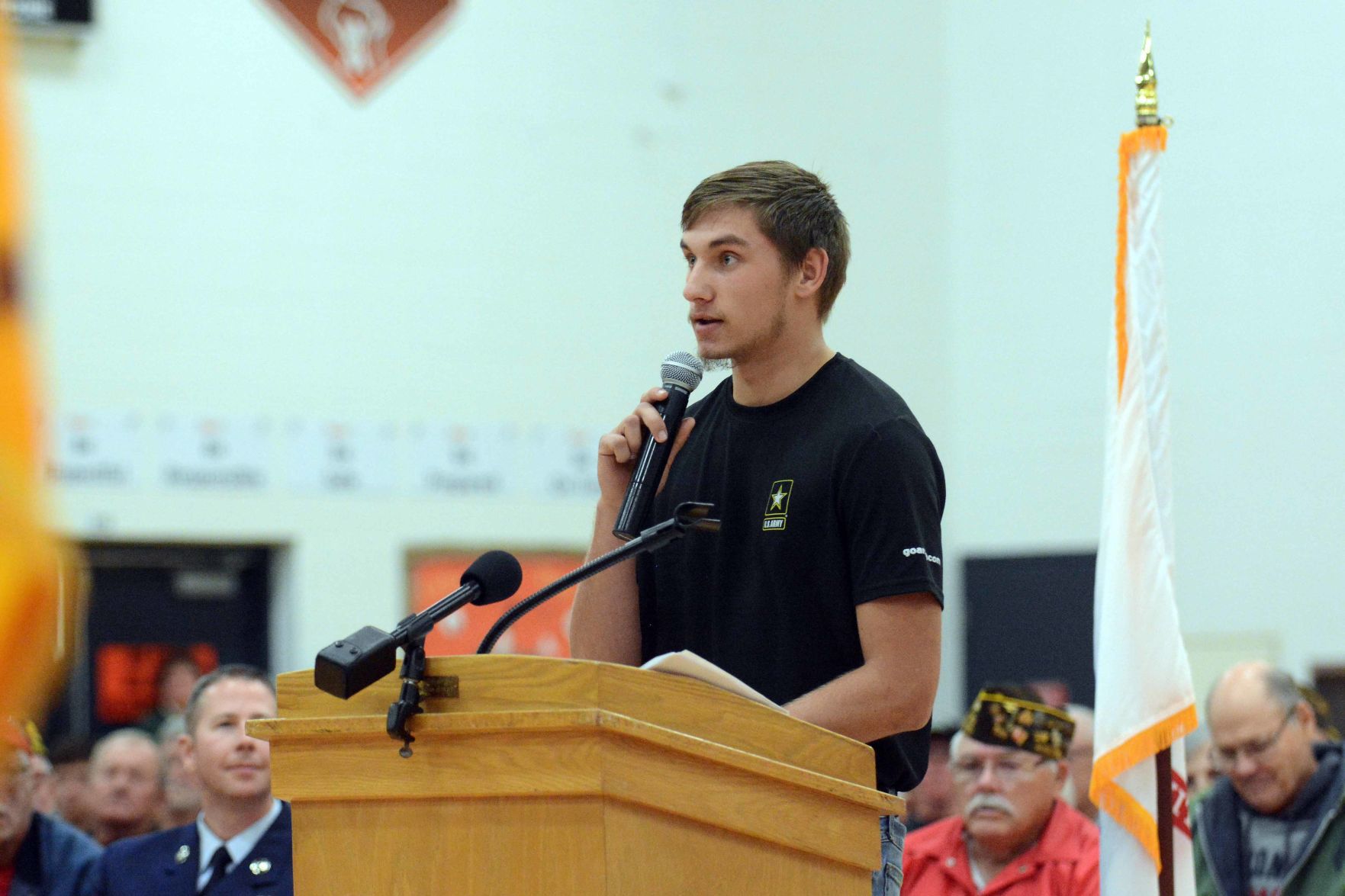 Portage High School Veterans Day ceremony 2019